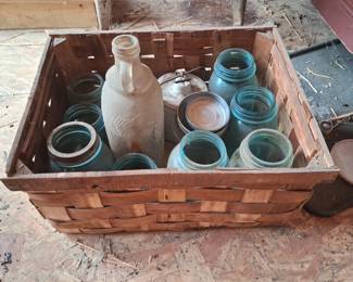 Blue jars