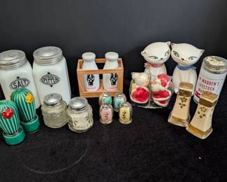 Collection Of Salt  Pepper Shakers