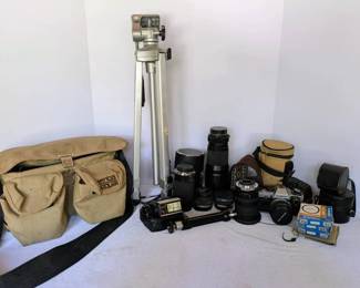 Olympus OM10 35mm Film Camera  More