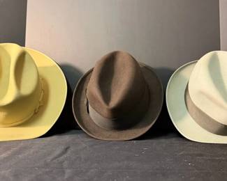 Two Stetson Hats  A Penneys Marathon Hat