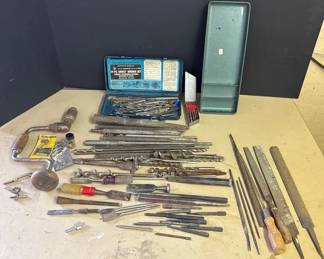 Drill Bit File,  Punch Lot