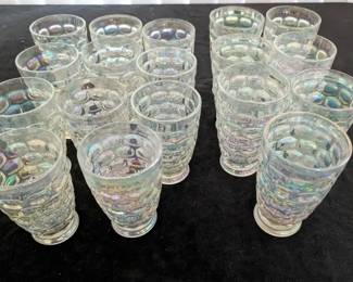 Vintage Federal Iridescent Glasses