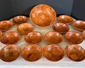 Wood Salad Bowls