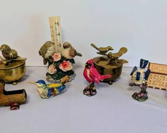 Small Bird Figurine Collection