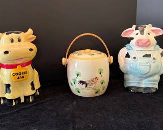 Vintage Decorative Cookie Jars