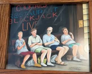 Observed in Front of the Buffalo Bar Deadwood SD