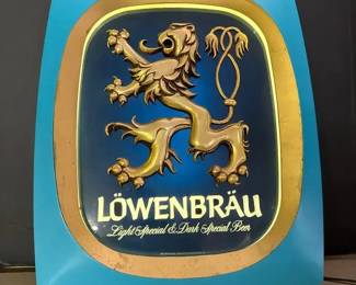 Light Up Lowenbrau Sign
