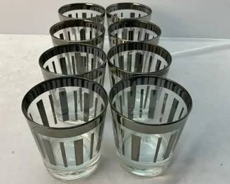 Vintage Dorothy Thorpe Style Cocktail Glasses