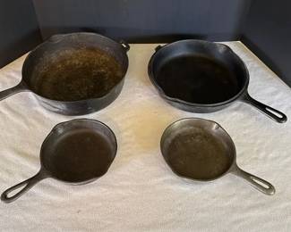 Griswold  Wagner CastIron Pans