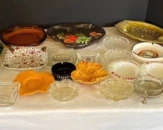 Variety of Ashtrays