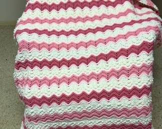 Hand Crocheted Afghan