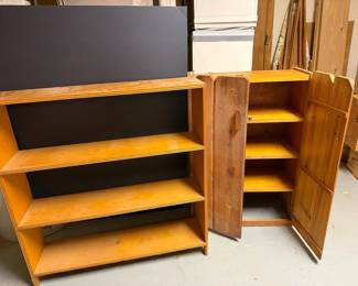 Two Wooden Shelves