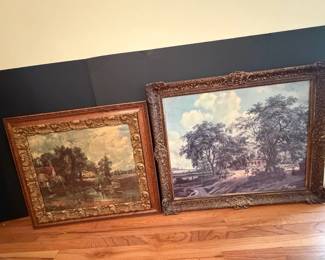 Vintage Frames With Country Scenery