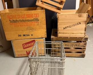 Wooden Crates  More