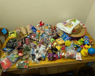 Mystery Happy Meal Toy Lot