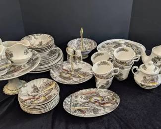 Vintage Staffordshire Ironstone Yorkshire Dinnerware