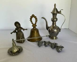Pewter  Brass Items
