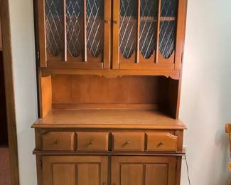 Honey Maple Hutch
