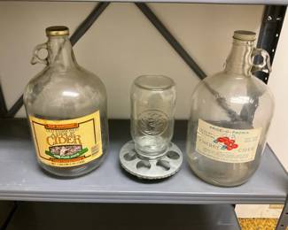Cider Jugs  Chicken Feeder
