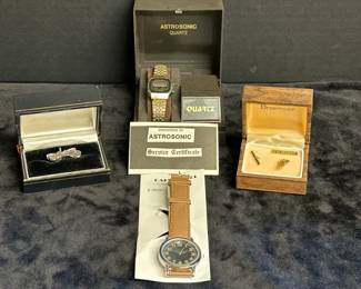 Watches, Tie Clip  Tie Tac