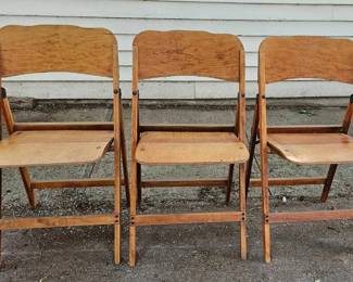 Foldable Wooden Chairs