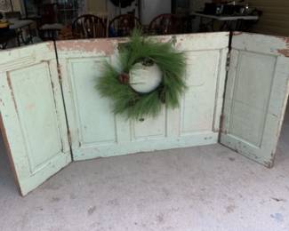 Vintage solid pine door…GREAT DISPLAY PIECE!!