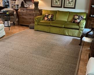 9’ x 12’ seagrass rug… excellent condition 