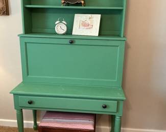 Adorable drop front desk/cabinet