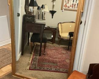 Another great looking mirror. Can be hung vertical or horizontal.