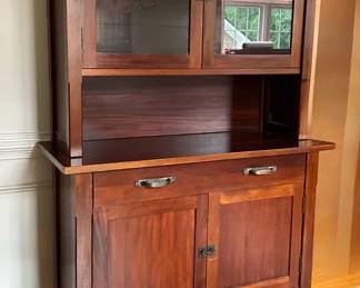 Crate  Barrel Buffet Hutch