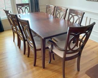Wooden And Cream Dining