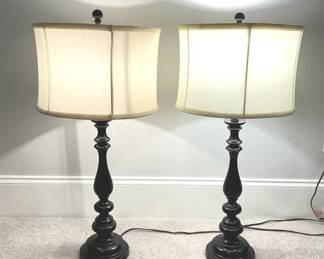 Spindle Base Lamps