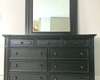 Liberty Furniture Co. Dresser And Mirror