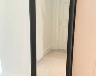 Black Floor Mirror
