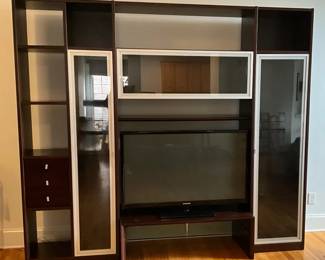 Dark Wood Entertainment Center