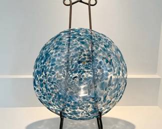 Blue MuranoStyle Bowl