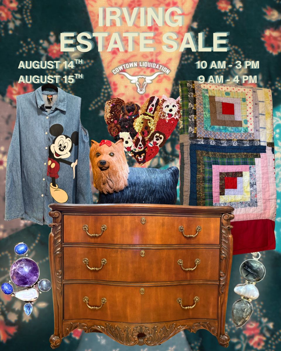 Irving estate sale