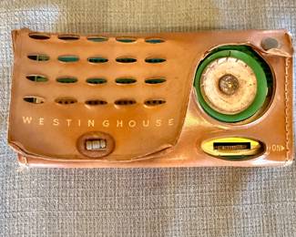 Westinghouse Vintage radio with original case