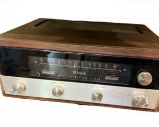 $800 - MR71 Tuner – w/ Split Leg McIntosh Case - $800 The&nbsp;McIntosh MR71&nbsp;is considered one of the finest FM tube tuners ever built. Manufactured from&nbsp;1963 to 1972, it represented the culmination of McIntosh’s vacuum-tube tuner design before the company transitioned to solid-state models like the MR77 and MR78.&nbsp;