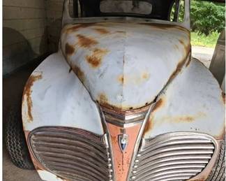 1941 Chrysler Plymouth Business Coupe Project Car
