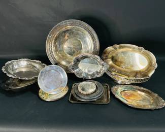 Silverplate Trays