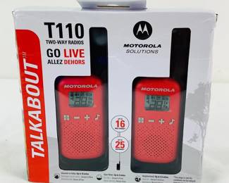 Motorola T110 Two-Way Radios