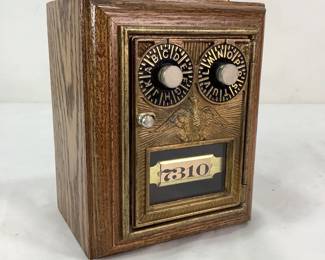 Antique Mailbox Coin Bank