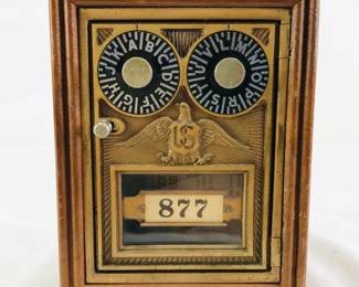 Antique Mailbox Coin Bank