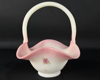 Fenton "Berries & Blossoms" Basket