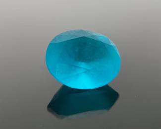 Oval Paraiba Gemstone