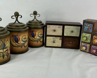 Unique Mini Wood Trinket Chests