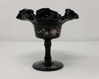 Fenton Black Glass