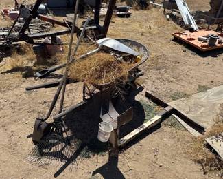 3006 Wheel Barrel Garden Tools and Bracket.