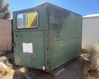 3120 Military Truck Body Storage Shed